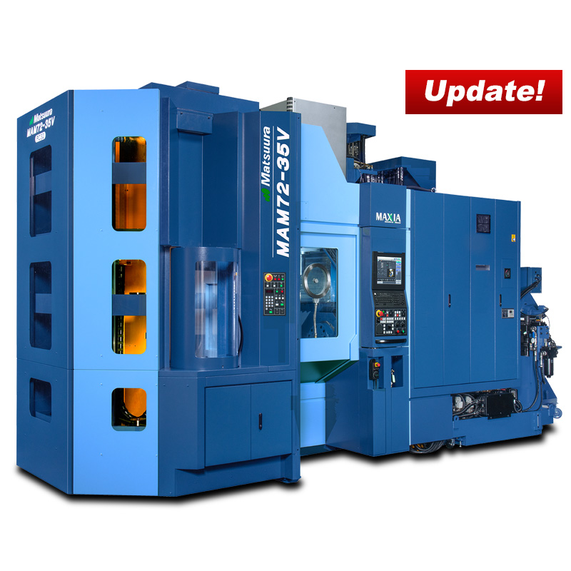 5-Axis Vertical/Horizontal Machining Center MAM72 Series | Matsuura ...